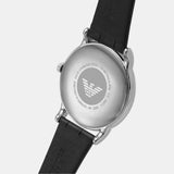Emporio Armani Luigi Quartz Black Dial Black Leather Strap Watch For Men - AR2500 Authentic Buy Shop Now