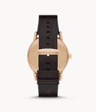 Emporio Armani Luigi White Dial Brown Leather Strap Watch For Men - AR2502 Authentic Buy Shop Now