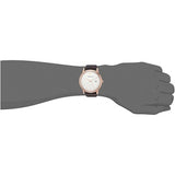 Emporio Armani Luigi White Dial Brown Leather Strap Watch For Men - AR2502 Authentic Buy Shop Now