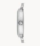 Emporio Armani Kappa Mother of Pearl Dial Silver Mesh Bracelet Watch For Women - AR2511 Authentic Buy Shop Now