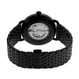Emporio Armani Automatic Multifunction Black Dial Black Mesh Bracelet Watch For Men - AR60025 Authentic Buy Shop Now