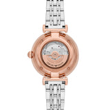 Emporio Armani Meccanico Automatic Mother of Pearl Dial Two Tone Steel Strap Watch For Women - AR60049 Authentic Buy Shop Now