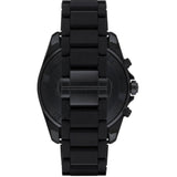 Emporio Armani Sigma Chronograph Blue Dial Black Silicone Strap Watch For Men - AR6121 Authentic Buy Shop Now