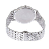 Emporio Armani Kappa Quartz White Dial Silver Steel Strap Watch For Men - AR80014 Authentic Buy Shop Now