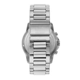 Armani Exchange Banks Chronograph Black Dial Silver Steel Strap Watch For Men - AX1720 Authentic Buy Shop Now