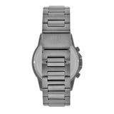 Armani Exchange Banks Chronograph Blue Dial Grey Steel Strap Watch For Men - AX1731 Authentic Buy Shop Now