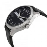 Armani Exchange Hampton Chronograph Black Dial Black Leather Strap Watch For Men - AX2101 Authentic Buy Shop Now