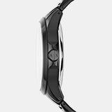 Armani Exchange Hampton Chronograph Black Dial Black Steel Strap Watch For Men - AX2189 Authentic Buy Shop Now
