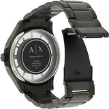 Armani Exchange Hampton Chronograph Black Dial Black Steel Strap Watch For Men - AX2192 Authentic Buy Shop Now
