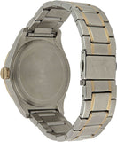 Armani Exchange Nico Analog Black Dial Two Tone Steel Strap Watch For Men - AX2336 Authentic Buy Shop Now