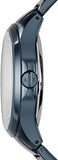 Armani Exchange Hampton Skeleton Grey Dial Blue Steel Strap Watch For Men - AX2401 Authentic Buy Shop Now