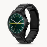 Armani Exchange Hampton Black Dial Black Steel Strap Watch For Men - AX2407 Authentic Buy Shop Now
