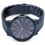 Armani Exchange Cayde Analog Blue Dial Blue Steel Strap Watch For Men - AX2702 Authentic Buy Shop Now
