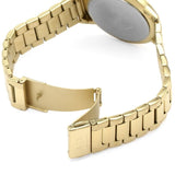 Armani Exchange Cayde Analog Gold Dial Gold Steel Strap Watch For Men - AX2707 Authentic Buy Shop Now