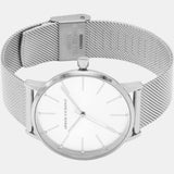 Armani Exchange Lola Analog Silver Dial Silver Mesh Strap Watch For Women - AX5535 Authentic Buy Shop Now