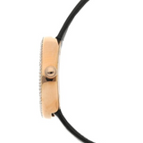 Emporio Armani Rosa Quartz Mother Of Pearl White Dial Black Leather Strap Watch For Women - AR11356 Authentic Buy Shop Now