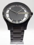 Armani Exchange Hampton Chronograph Black Dial Black Steel Strap Watch For Men - AX2189 Authentic Buy Shop Now