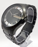 Armani Exchange Hampton Chronograph Black Dial Black Steel Strap Watch For Men - AX2189 Authentic Buy Shop Now