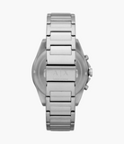 Armani Exchange Drexler Chronograph Black Dial Silver Steel Strap Watch for Men - AX2600 Authentic Buy Shop Now