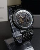 Emporio Armani Automatic Multifunction Black Dial Black Mesh Bracelet Watch For Men - AR60025 Authentic Buy Shop Now