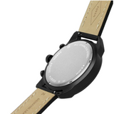 Fossil Bronson Chronograph Black Dial Black Leather Strap Watch for Men - FS5874 Authentic Buy Shop Now