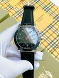 Burberry The City Black Dial Black Leather Strap Watch for Men - BU9382 Authentic Buy Shop Now