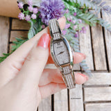 Bulova Crystal Collection Silver Dial Silver Steel Strap Watch for Women - 96L235 Authentic Buy Shop Now