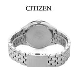 Citizen Eco Drive Black Dial Silver Steel Strap Watch For Men - BM7250-56E Authentic Buy Shop Now