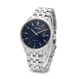 Citizen Eco Drive Blue Dial Silver Steel Strap Watch For Men - BM7250-56L Authentic Buy Shop Now