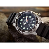 Citizen Eco Drive Pro Master Diver Black Dial Black Steel Strap Watch For Men - BN0150-28E Authentic Buy Shop Now