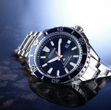 Citizen Promaster Marine Blue Dial Silver Steel Strap Watch For Men - BN0191-80L Authentic Buy Shop Now