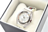 Gucci Sync XXL White Dial White Rubber Strap Watch For Men - YA137102 Authentic Buy Shop Now