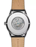 Fossil Flynn Mechanical Black Dial Black Leather Strap Watch for Men - BQ2216 Authentic Buy Shop Now