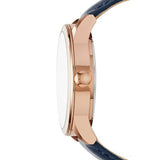 Fossil Flynn Mechanical Blue Dial Blue Leather Strap Watch for Men - BQ2219 Authentic Buy Shop Now