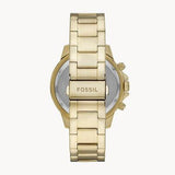 Fossil Bannon Multifunction Chronograph Green Dial Gold Steel Strap Watch for Men - BQ2493 Authentic Buy Shop Now