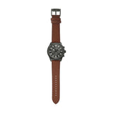 Fossil Brox Multifunction Grey Dial Brown Leather Strap Watch for Men - BQ2800 Authentic Buy Shop Now