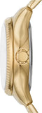 Fossil Rye Automatic Skeleton Gold Dial Gold Steel Strap Watch for Women - BQ3755 Authentic Buy Shop Now