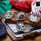 Breitling Chronomat B01 42 Six Nations Wales Red Dial Silver Steel Strap Watch for Men - AB0134A61K1A1 Authentic Buy Shop Now