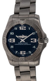 Breitling Aerospace Evo Black Dial Silver Steel Strap Watch for Men - E79363101B1E1 Authentic Buy Shop Now