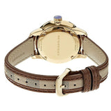 Burberry The Classic Gold Dial Brown Leather Strap Watch for Women - BU10114 Authentic Buy Shop Now
