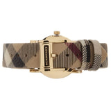 Burberry Heritage Silver Dial Leather Strap Watch for Women - BU1398 Authentic Buy Shop Now