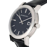 Burberry The City Black Dial Black Leather Strap Watch for Men - BU9009 Authentic Buy Shop Now