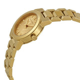 Burberry The City Gold Dial Gold Steel Strap Watch for Women - BU9227 Authentic Buy Shop Now