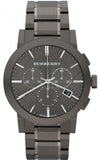 Burberry The City Grey Dial Gunmetal Grey Steel Strap Watch for Men - BU9354 Authentic Buy Shop Now