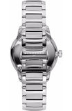 Burberry The Classic Round Black Dial Silver Steel Strap Watch for Men - BU10005 Authentic Buy Shop Now