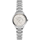 Burberry The Classic Silver Dial Silver Steel Strap Watch for Women - BU10108 Authentic Buy Shop Now