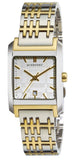 Burberry Nova Checked White Dial Two Tone Stainless Steel Strap Watch for Women - BU1573 Authentic Buy Shop Now