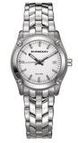 Burberry Heritage Check White Dial Silver Steel Strap Watch for Women - BU1853 Authentic Buy Shop Now
