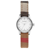 Burberry Utilitarian White Dial Multicolor Leather Strap Watch for Women - BU7863 Authentic Buy Shop Now