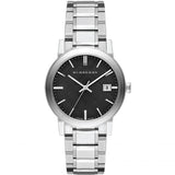 Burberry The City Black Dial Silver Stainless Steel Strap Watch for Women - BU9001 Authentic Buy Shop Now